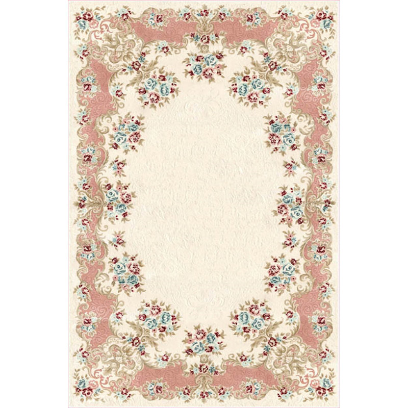 Luxurious Velvet Area Rug (4.6 x 7.2 ft), 100% Antibacterial Fabric, Non-Slip Cotton Backing, Pile Height: 0.4 in | Machine Washable, 3D Digital Print Design | Perfect for Living Room & Bedroom Decor, Soft & Durable