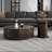 Modern simple round coffee table combination-110149042