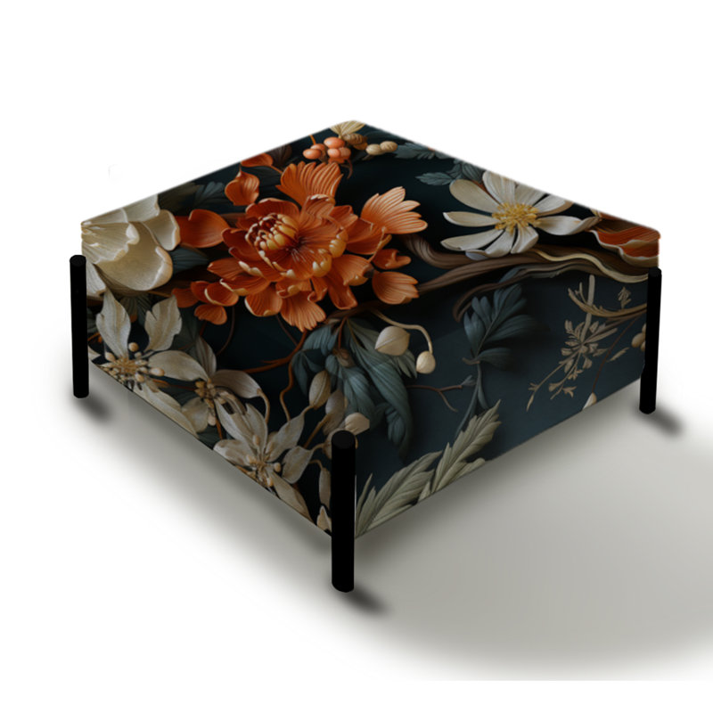 Natures Harmony - Grand repose-pieds carré oriental
