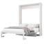 Lit escamotable escamotable de 60,5 po avec lit escamotable Murphy