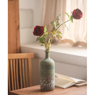 Faux Silk, Plastic Roses Arrangement