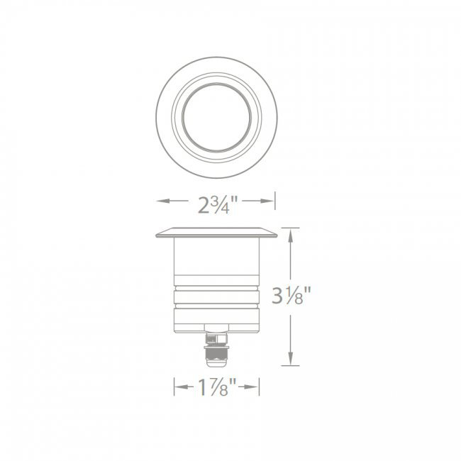 Stainless Steel Low Voltage Metal Well Light