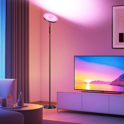 Lampe sur pied Kaweh 70 po RVB avec télécommande