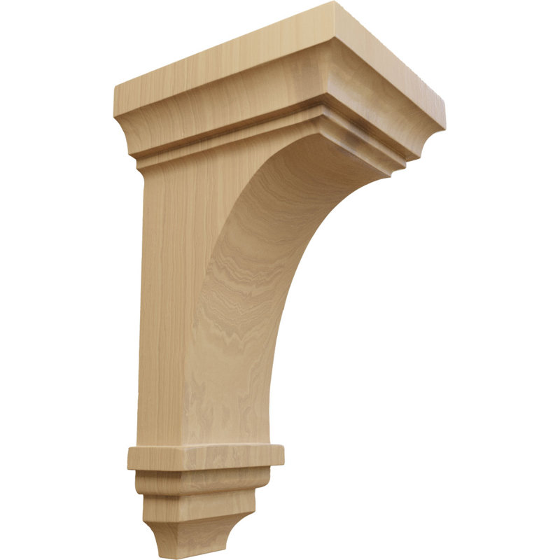 Corbeau Jefferson Wood, Cerisier, H 12 po x l 6 po x P 6,75 po