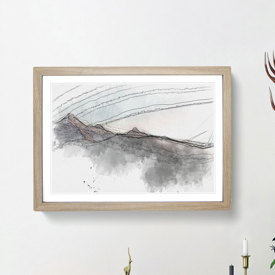 Annapurna Circuit Trek in Nepal - Framed Print