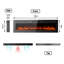Carwyn Latitude Run Powder Coated Electric Fireplace-2837620