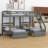 Triple Bunk Bed With Drawers