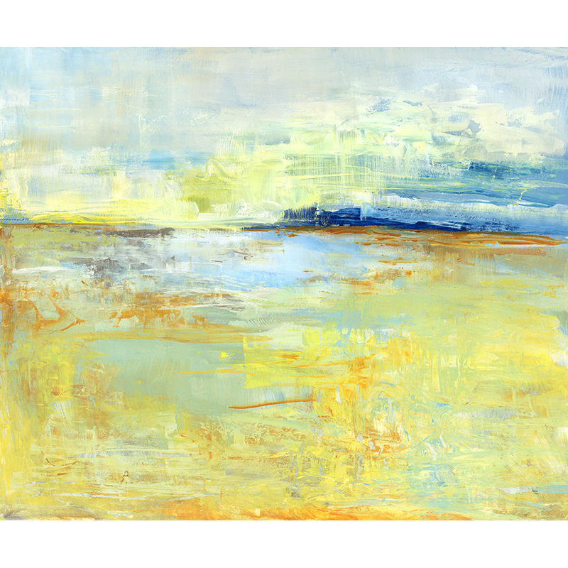 Landscape Impression III Painting by Mark Sargent, 25.75" H x 30.75" W x 1.5" D, Glass Coat