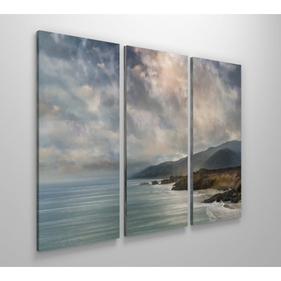 " Calming Sea " 3 - Pieces