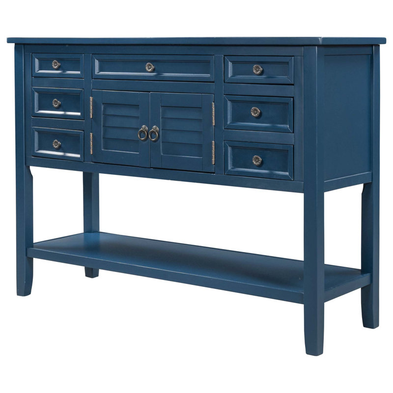 Table buffet Chidera, Bleu marine