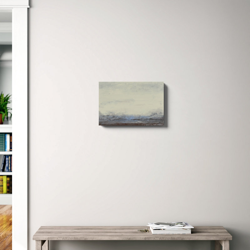 «Stille I» par Sharon Gordon - reproduction d'art sur toile tendue, H 12 po x l 18 po