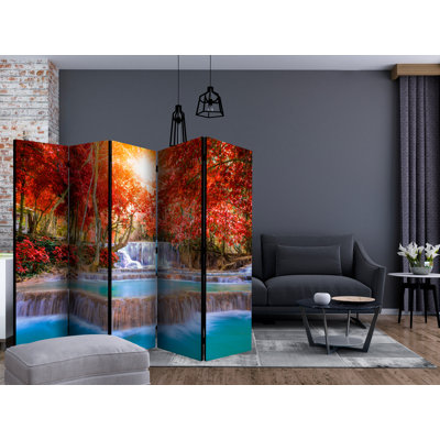 Dajad 172cm H Folding Room Divider