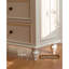 Commode d'appoint crème de style américain minimaliste