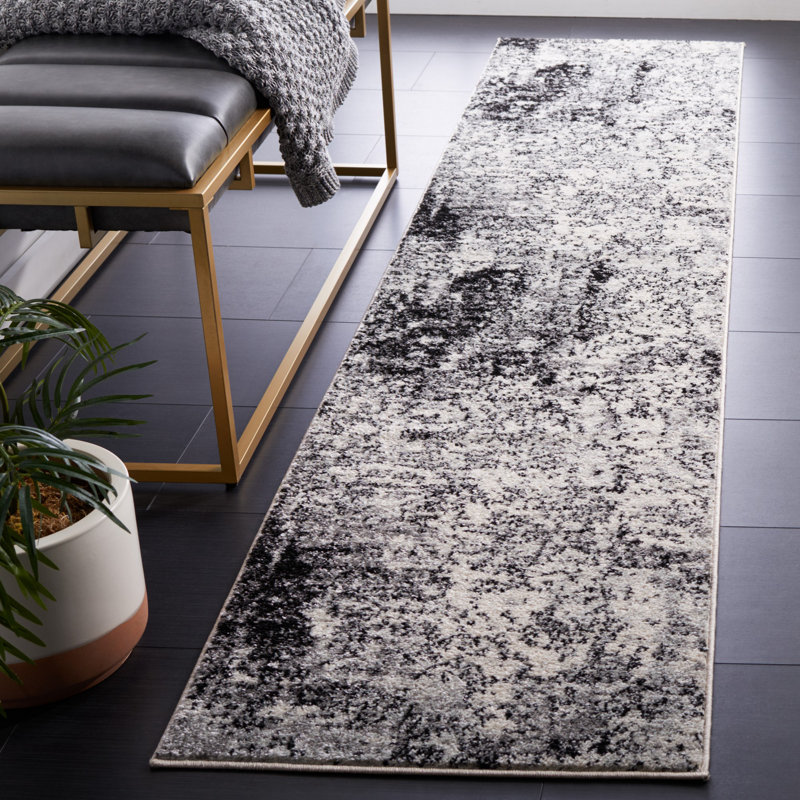 Adanac Performance Abstract Rug, Runner 2' x 9'