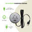 TopGREENER GaN Office Grommet avec PD 65W - Argent-88560987