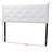 Neace Faux Leather White Finish Foam Padded Upholstered King Headboard, 52.43" H X 77.3" W X 3.06" D-2058078348-2058078354