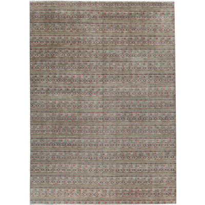Hand Woven Wool Damask Area Rug