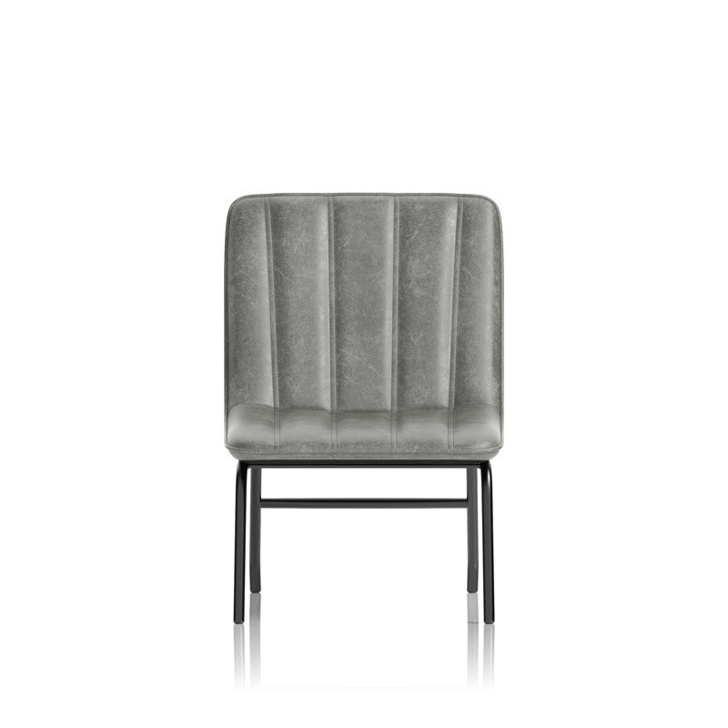 Upholstered Accent Chair, Grey