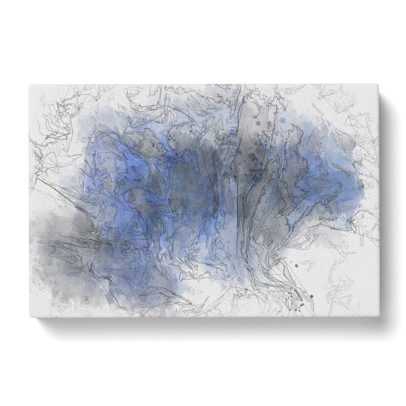 Remember The Shadow In Abstract - Wrapped Canvas, 35cm H x 50cm W x 3cm D
