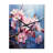 Apple Blossom Romantic Impression - Floral Wall Clock Oversized-99629723