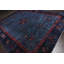 Tapis bleu unique de 10 pi x 13 pi 6 po