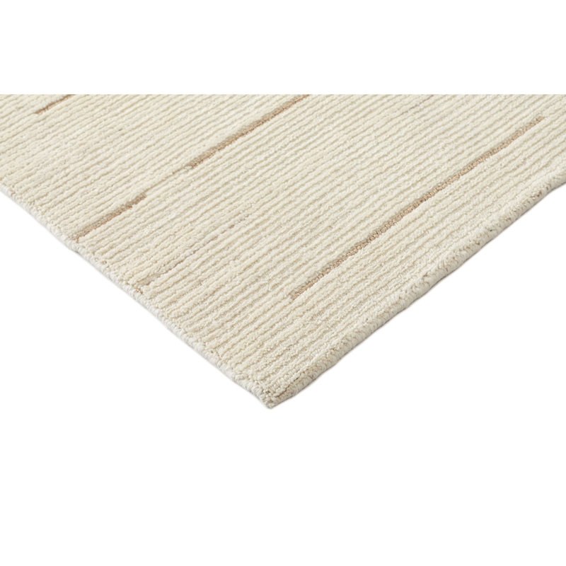 Tapis d'intérieur en laine touffeté à la main Lyra, Tapis de couloir 2 pi 6 po x 8 pi