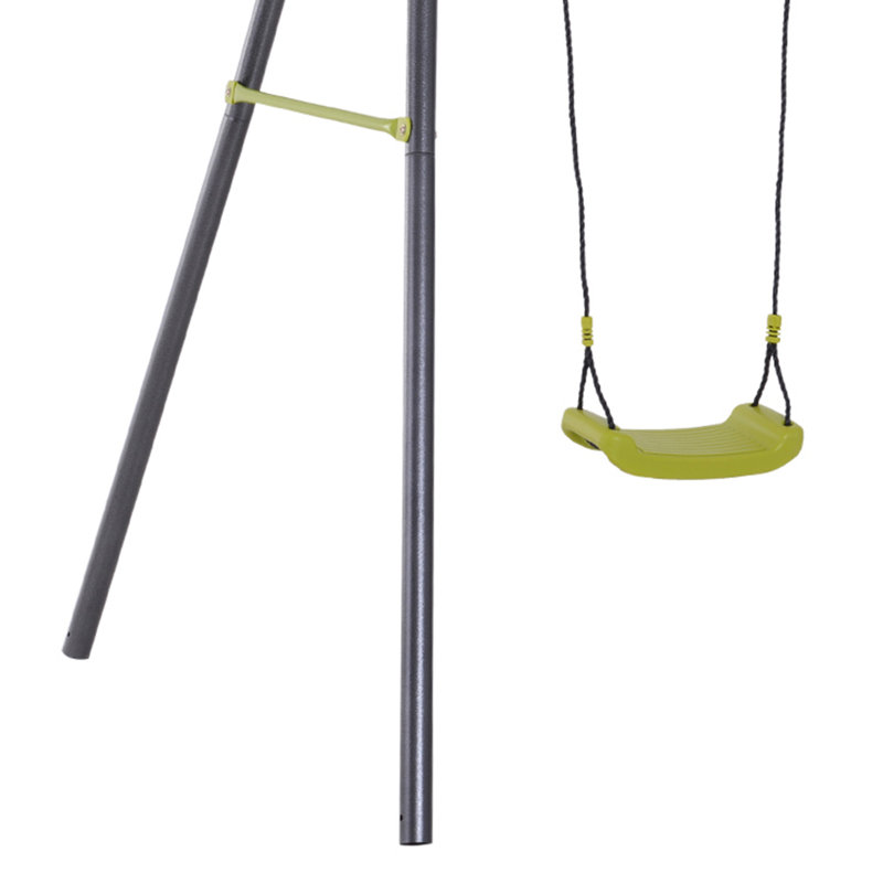 HomCom Metal Swing Set with 1 Swing(s)