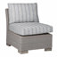 Fauteuil de chambre club tissé - Huître-63361258-38589340-62363618