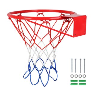Panarciss 15 Indoor/Outdoor Basketball Rim Hoop Heavy Duty Basketball Net  Replacement & Reviews - Wayfair Canada