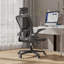 Chaise de bureau ergonomique avec support lombaire, appui-tête et accoudoirs rabattables à hauteur réglable et inclinable, multi-angle de 90 ° à 130 ° avec une capacité de 350 lb-838367218