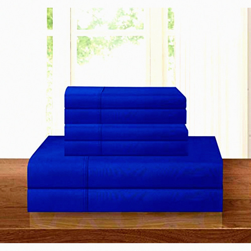 Royal Blue Coziest 1500 Thread Count Bedding Set - Premium Hotel Quality with Wrinkle Resistant Easy Fitted Sheet - Deep Pocket Luxury Comfort Set