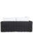 Montecito Woven Left Arm Facing Loveseat - Onyx-117954097-117954092