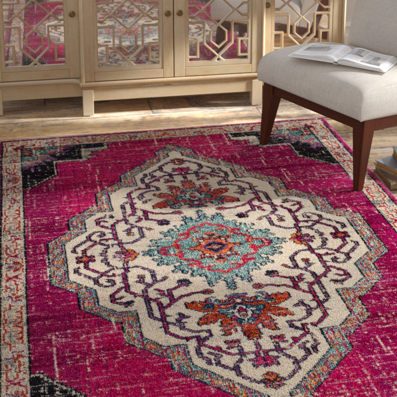 Isabea Performance Oriental Rug, Rectangle 9' x 12'