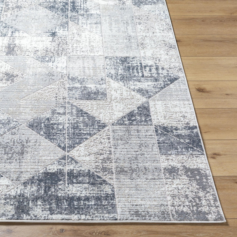 Dierks Modern Machine Woven Area Rug NST2301, Rectangle 5'3" x 7'