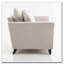 Fauteuil surdimensionné en chenille 46,9 po-1740482322