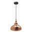 Reinhard 1 - Light Bronze Dome Pendant