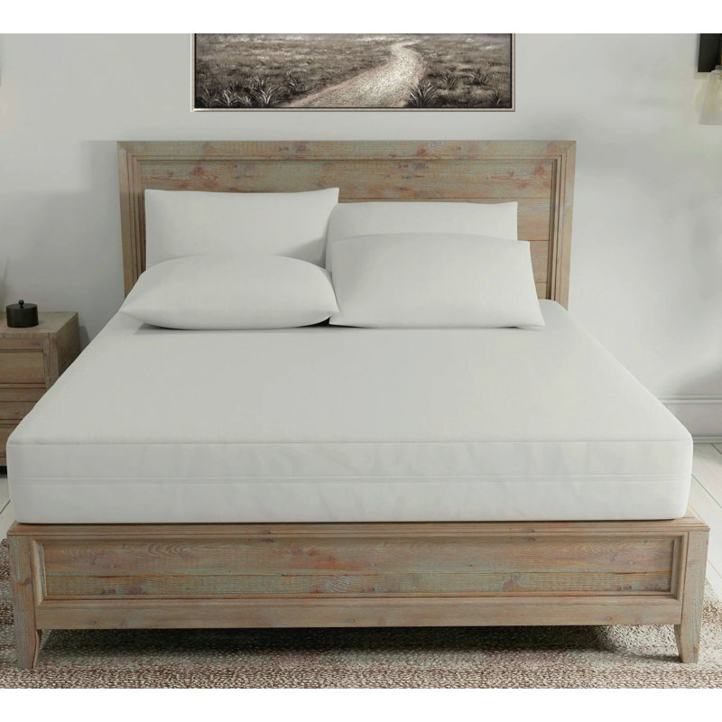 Housse de protection pour matelas à fermeture à glissière hypoallergénique et imperméable, Grand