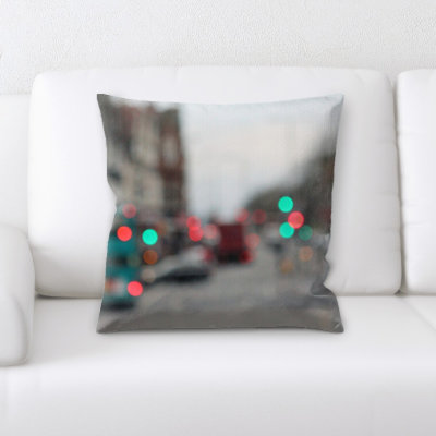 Coussin décoratif flou