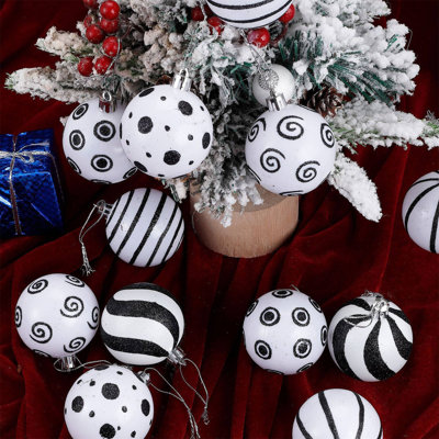 Ensemble de 1 boîte de boules de Noël