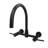 Kingston Brass Concord Double-Handle 2-Hole Wall-Mount Bridge Kitchen Faucet-25314180