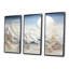 «Abstract Snowy Winter Mountains IV - Abstract Landscape», art mural-1127017621-1127017623