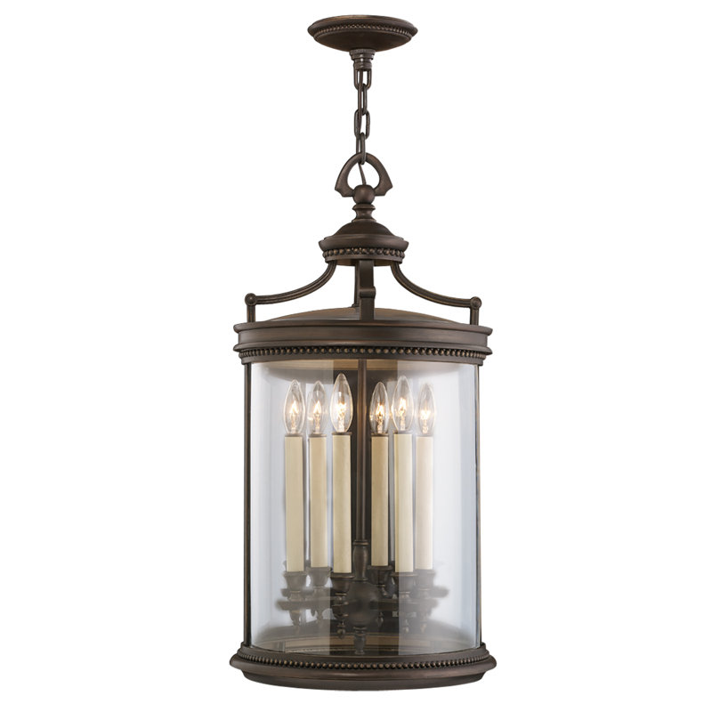 Louvre 6 - Light LED Outdoor Hanging Lantern