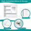 Pharmacie 32 "avec miroir et rangement caché-639458498