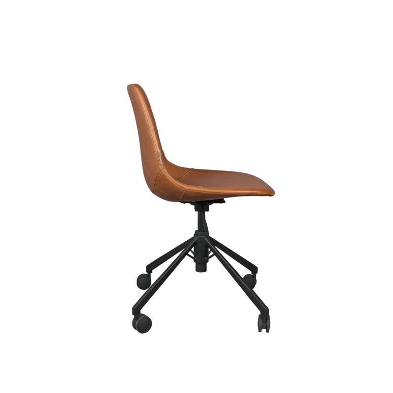 Swivel Task Chair, Brown