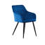 Yerres Modern Velvet Dining Chairs - Ergonomic Curved Back with Metal Legs - Armchair for Dining Room Kitchen Living Room-734878732-684277984