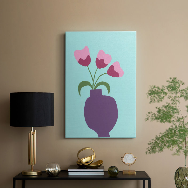 Modernes fleurs I - galerie sur mesure