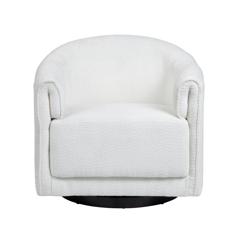 Upholstered Swivel Accent Chair