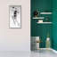 Toile épique Graffiti «Basketball Glass Legend 23» par Ann Klee, 20 po x 40 po-117053218