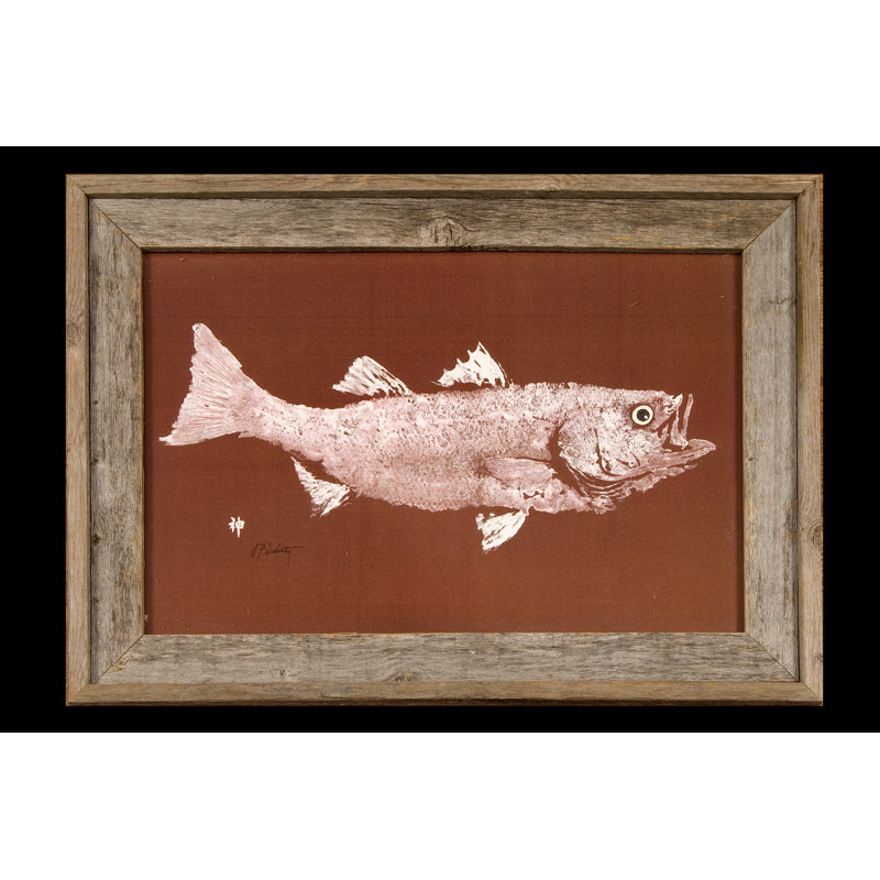 FishAye rayé Bass Art