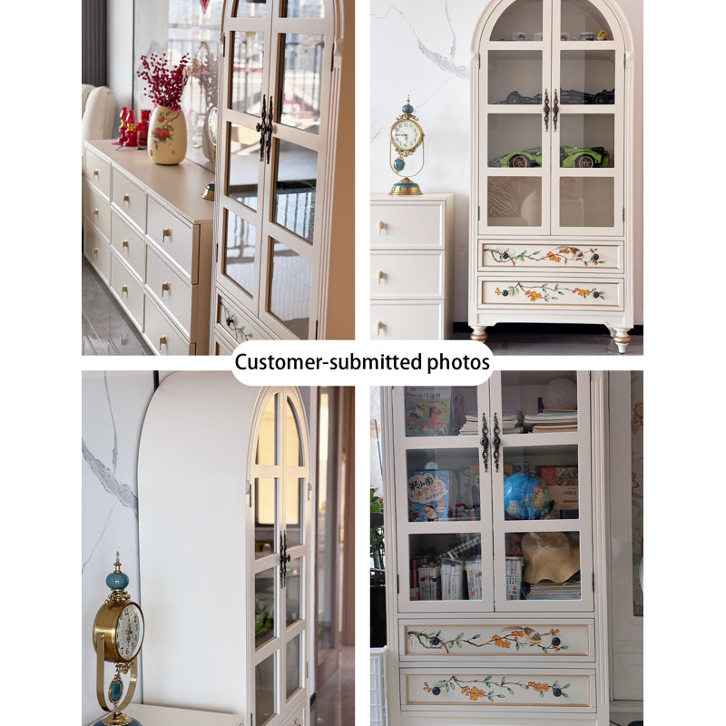 American Painted Multi-Functional Large-Capacity Display & China Cabinets